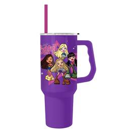 Silver Buffalo - Bratz Squad Stainless Steel Tumbler | Holds 40 Ounces - Purple