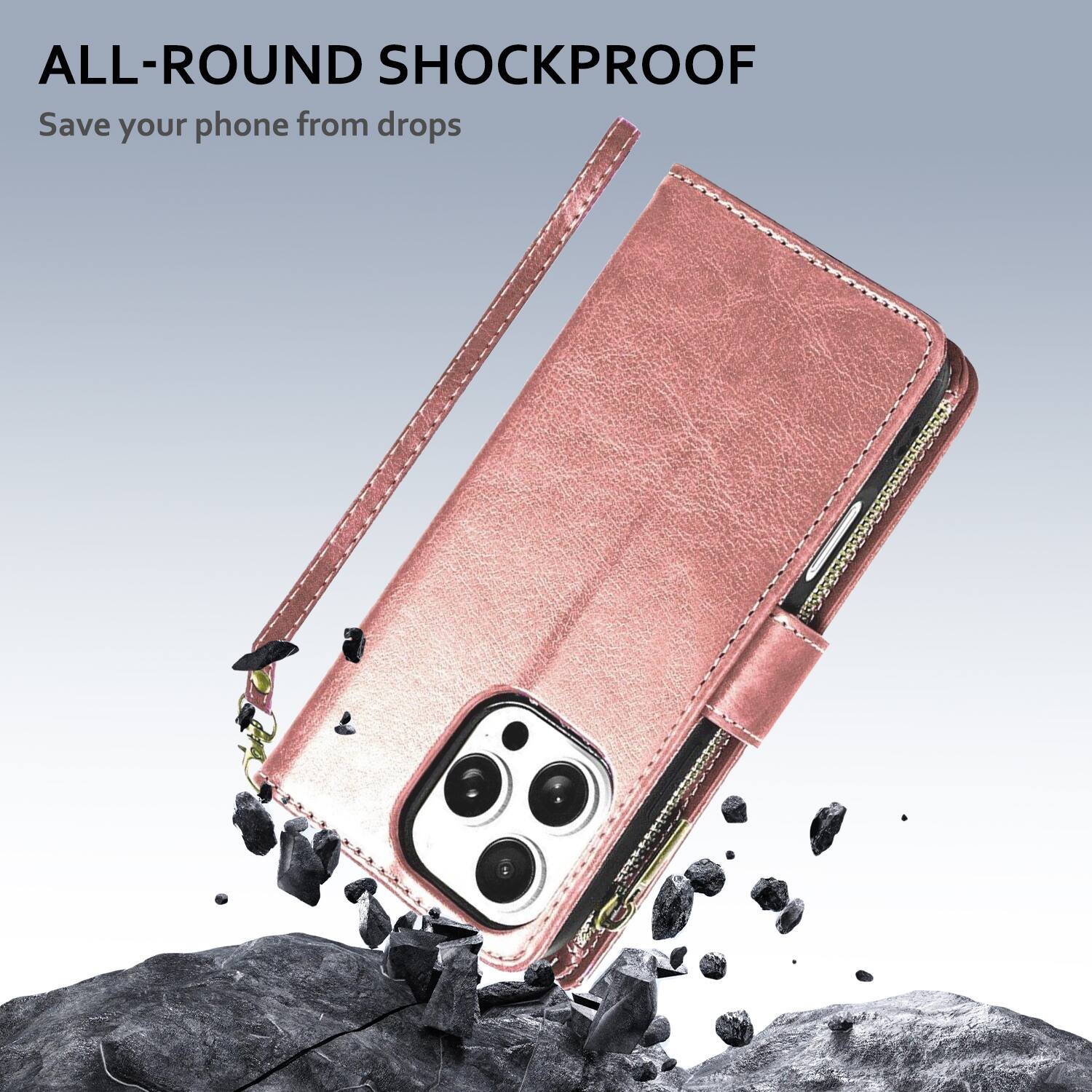 ALL-ROUND SHOCKPROOF  
Save your phone from drops