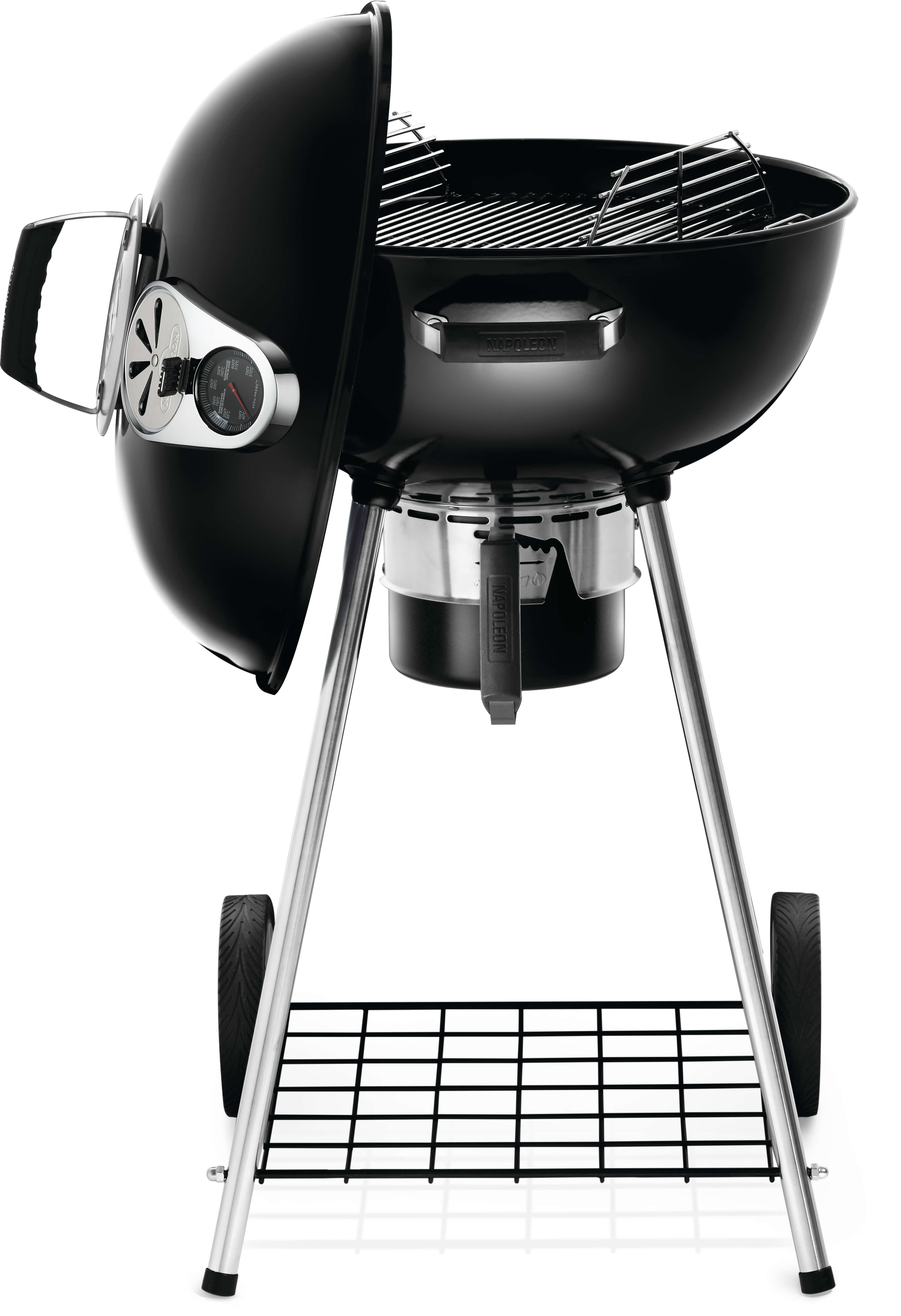 Napoleon 22 Charcoal Kettle Grill Black NK22K LEG 2 Best Buy