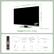 24.2 in / 61.3 cm
14.5 in / 36.8 cm
1.9 in / 4.8 cm
Weight: 10.2 lbs / 4.6 kg
Sylvex 27"
Included Items:
- Remote Control
- Television
- Warranty Card
- User's Manual
- Adapter
- Power Cord
- Car charger cable
- Batteries (2x AAA)
- Column bracket
- Base
- Screws