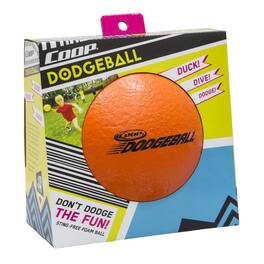 SwimWays - 6" Solid Textured Sting-Free Outdoor Yard Sport Dodgeball - Orange