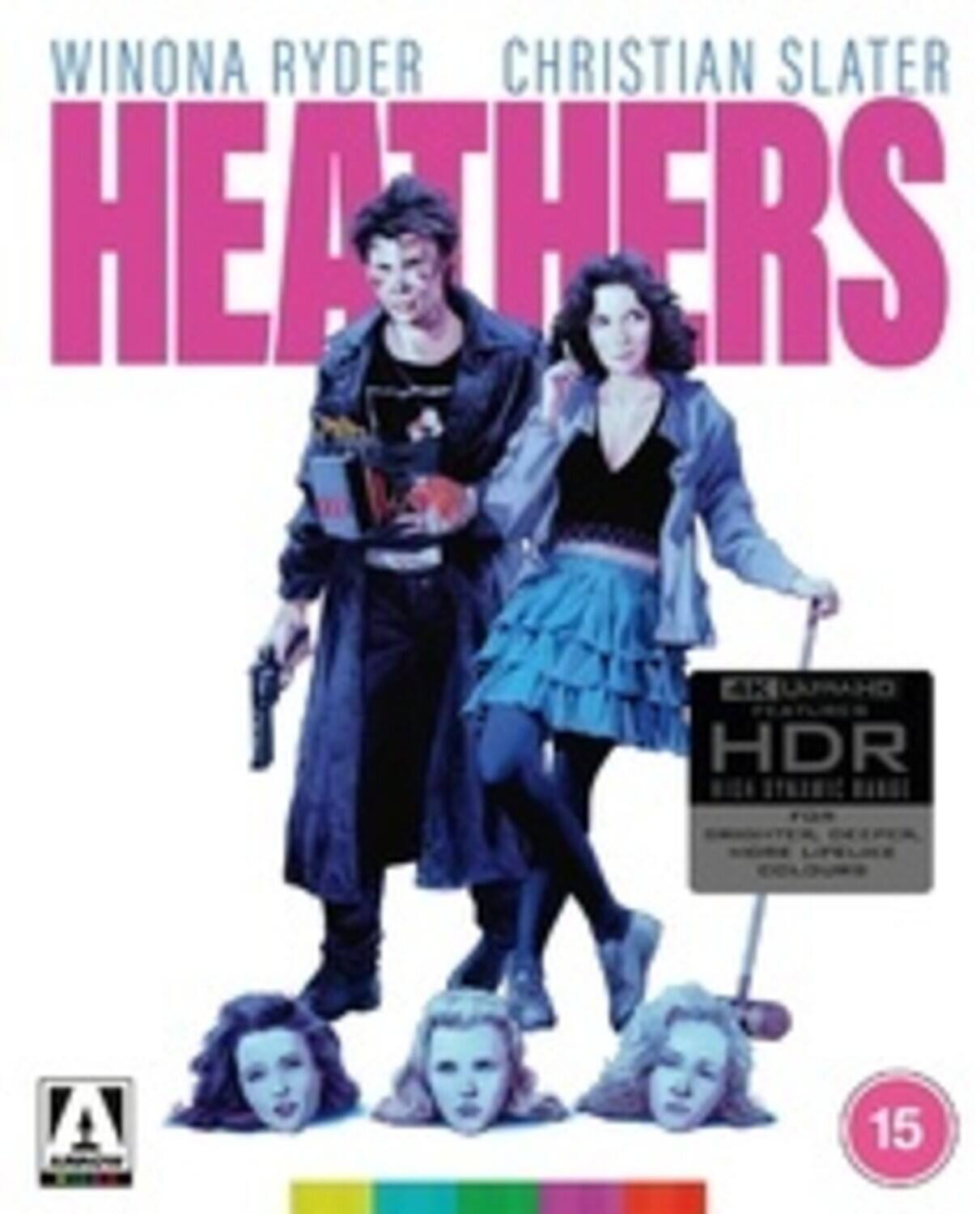 Front. Heathers   - 4K Blu-Ray.