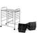 Alt View 8. Gymax - Gymax Office Rolling Cart 12 Storage Drawer Studio Organizer Bins Scrapbook Paper Black - Black.