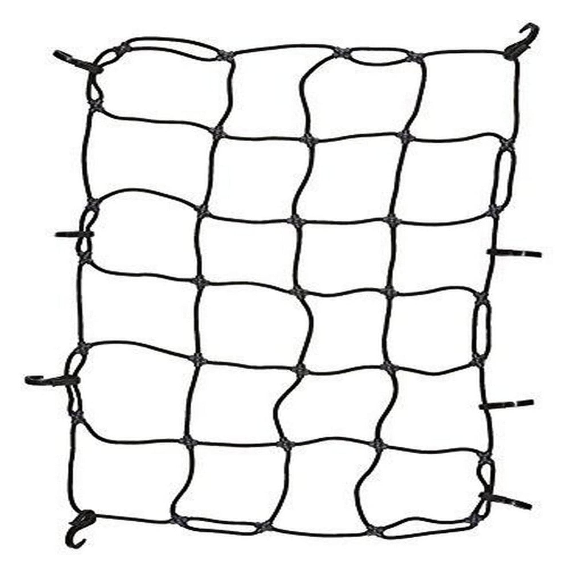 Front. Yakima - YAKIMA Cargo Roof Basket Stretch Net for LoadWarrior and OffGrid Medium Baskets - Black.