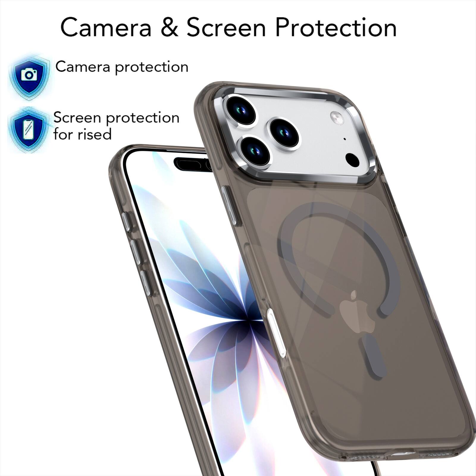 Camera & Screen Protection

Camera protection

Screen protection for raised