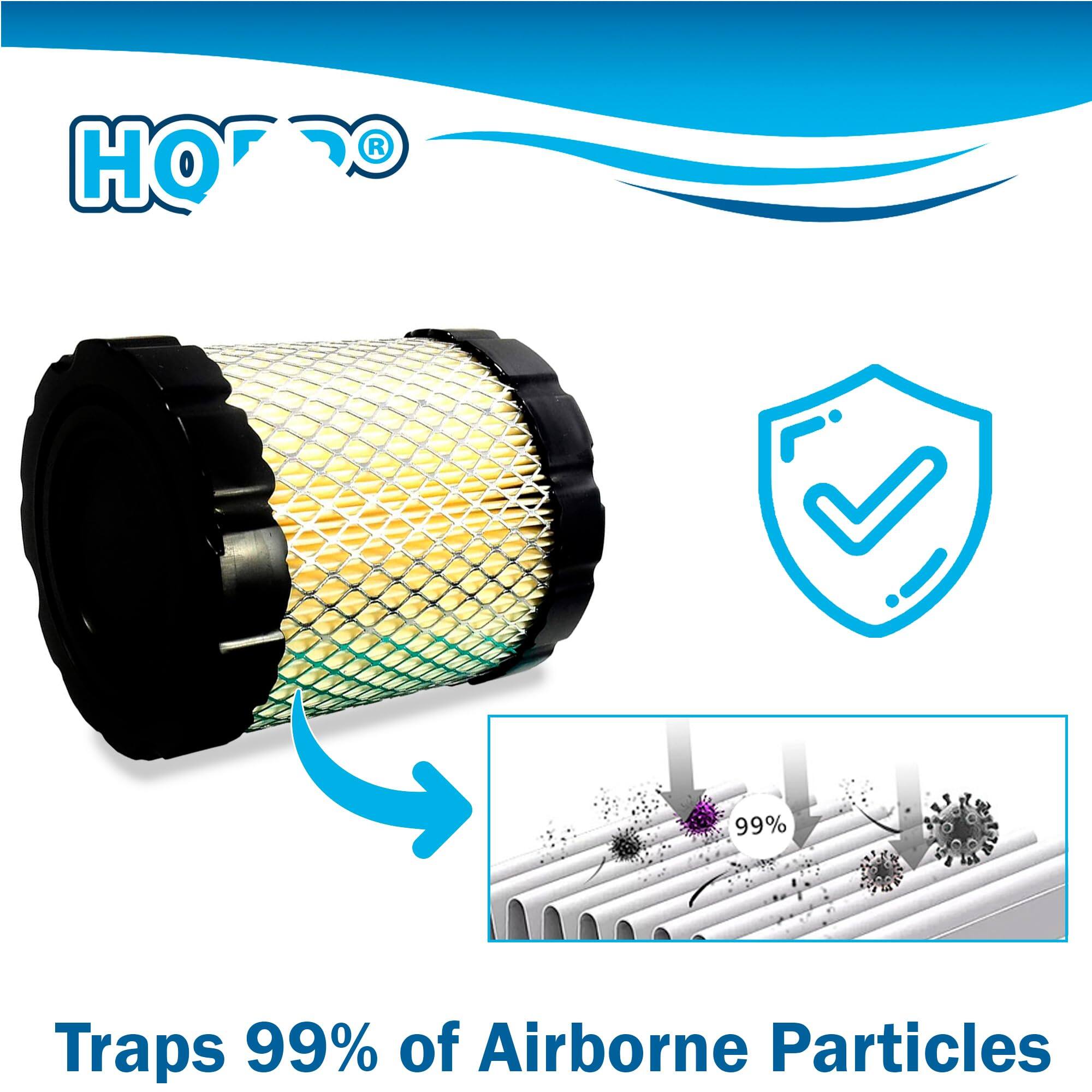 HQ70®

Traps 99% of Airborne Particles