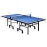 VEVOR - Ping Pong Table, Professional Table Tennis Game, Indoor MDF Portable Table Tennis Table, Foldable Ping Pong Table - Blue