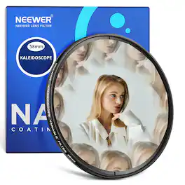 Neewer - 58mm Kaleidoscope Prism Lens Filter