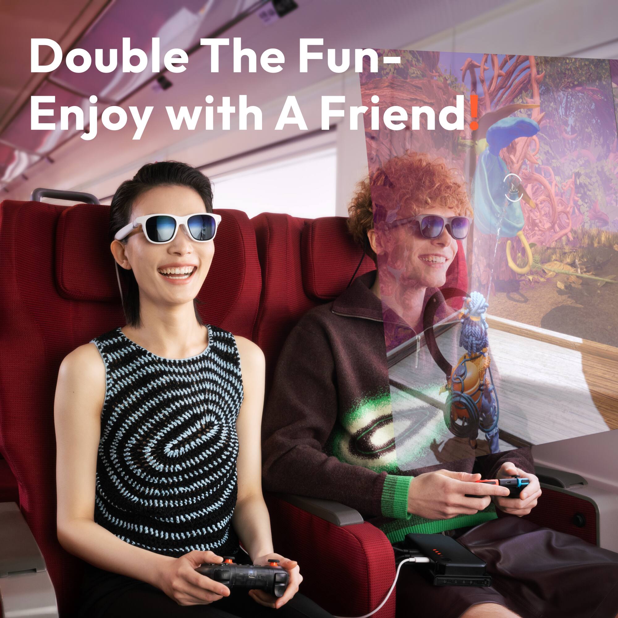 Double The Fun - Enjoy with A Friend!