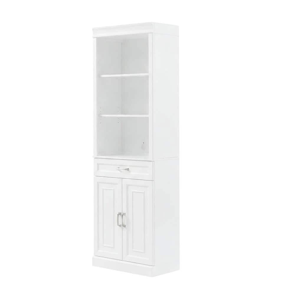 Crosley Furniture - Stanton Storage Bookcase - White