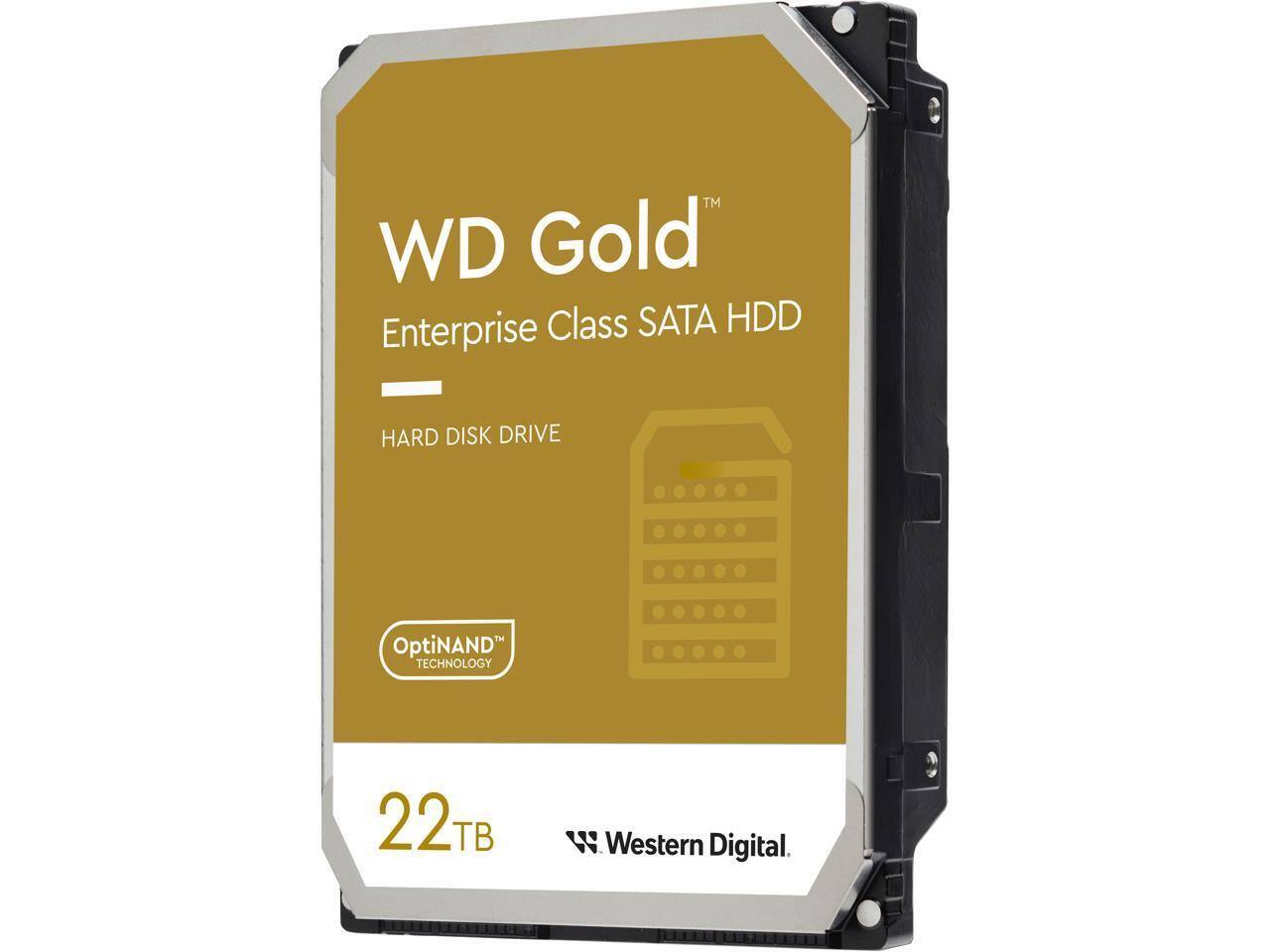 Western Digital WD Gold WD221KRYZ 22 TB Hard Drive 3.5
