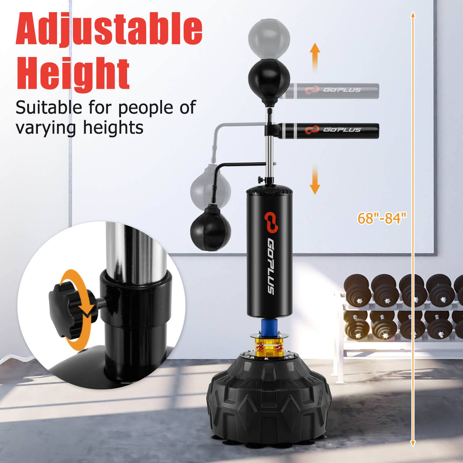 Adjustable Height  
Suitable for people of varying heights  

GOPLUS  
GOPLUS 8  
68"-84"