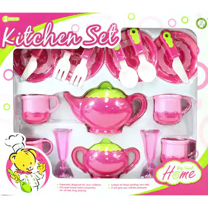 3 and up
Kitchen Set
Especially designed for your children.
The best house-hold companion for all day long playing.
Collect all these exciting new sets.
It will give you infinite pleasure.
My Sweet Home