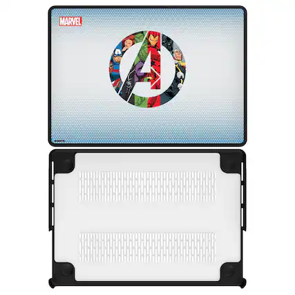 Front. Keyscaper - Marvel Grid Laptop Case - Apple MacBook Pro (13-inch, 2020) - Avengers.