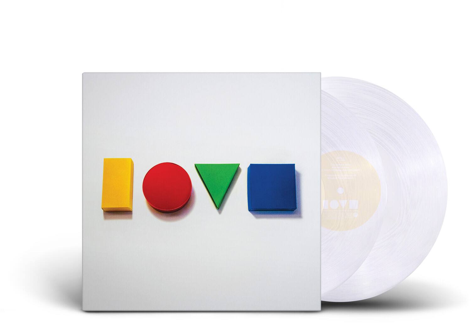 Alt View 1. Jason Mraz - Love Is A Four Letter Word (Clear Vinyl) (ATL75)   - VINYL LP.