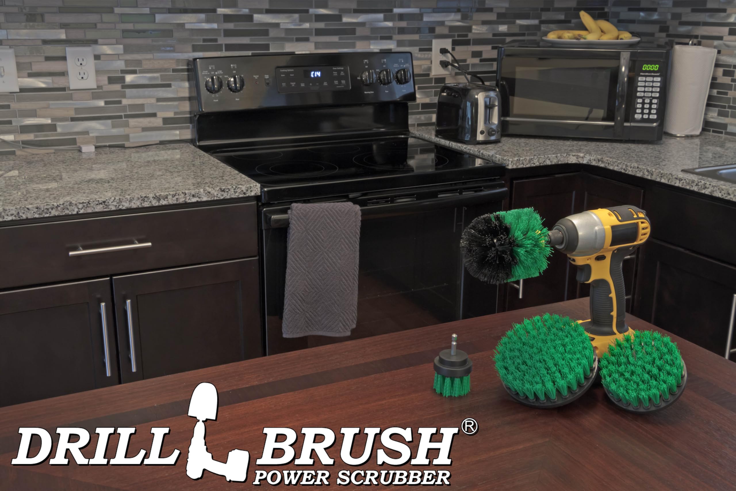 DRILL BRUSH POWER SCRUBBER