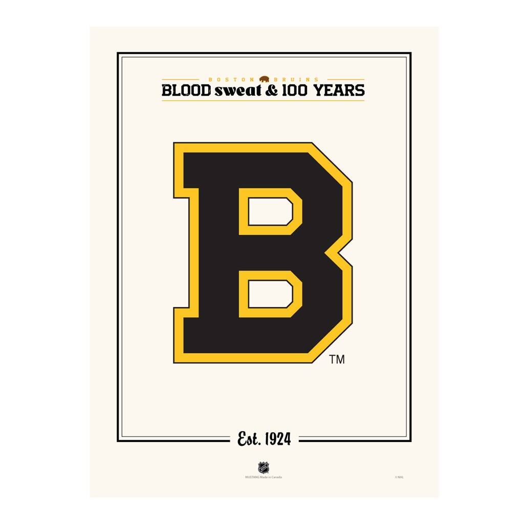 Centennial 12" x 16" "B" Logo Print
