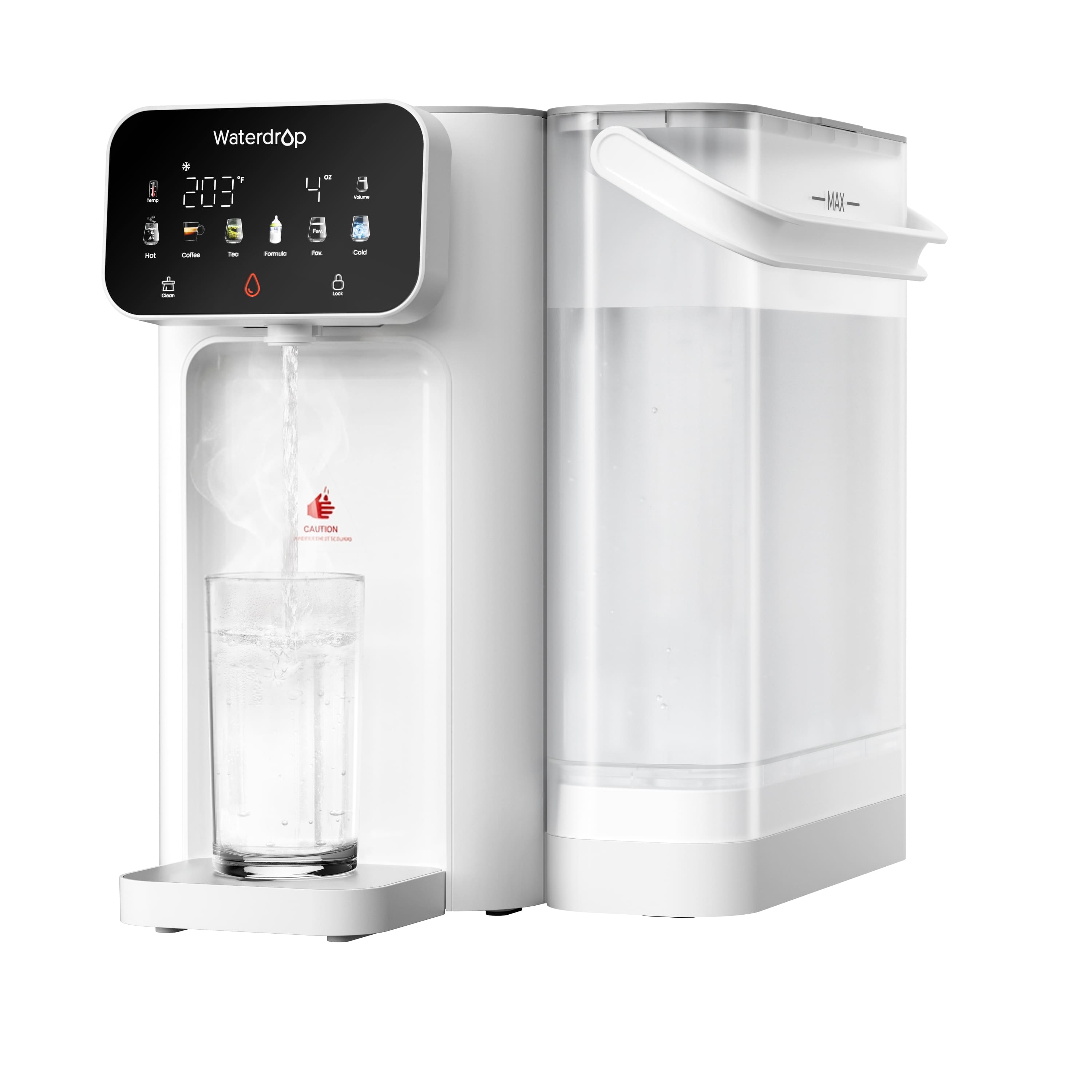 Waterdrop - CT01 Countertop Water Filter System| [𝐍𝐎𝐓 𝐑𝐎] 5 Temperature Option - White