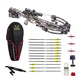 TenPoint - Titan 400 Ready-to-Hunt Bundle with Arrows Broadheads Case and Sling