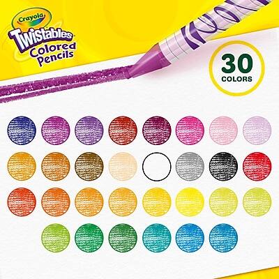 Crayola Twistables Colored Pencils  
30 Colors