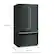 69-15/16" H
29-7/16" D
35-5/8" W
Height shown is highest point on refrigerator. Depth shown is without handles