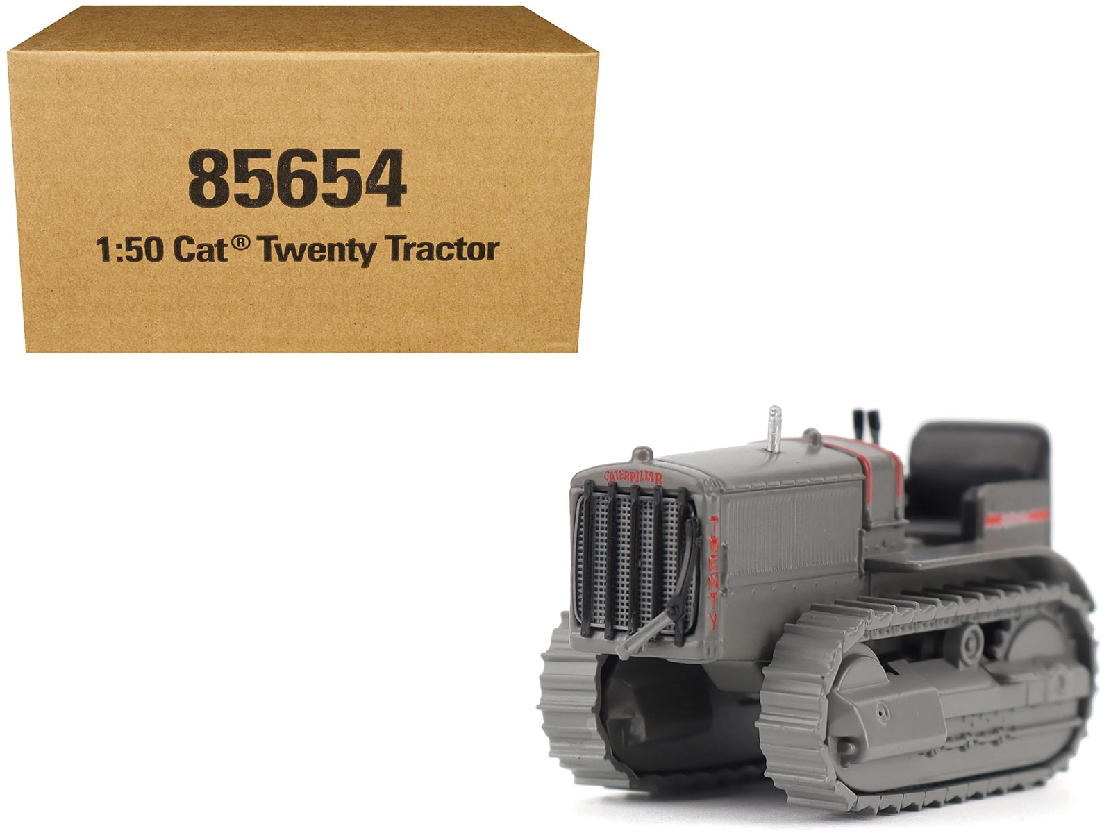 "CAT Caterpillar Twenty Tractor Gray ""Centennial Series"" 1/50 Diecast Model made by Diecast Masters" price history on PriceWatchPro
