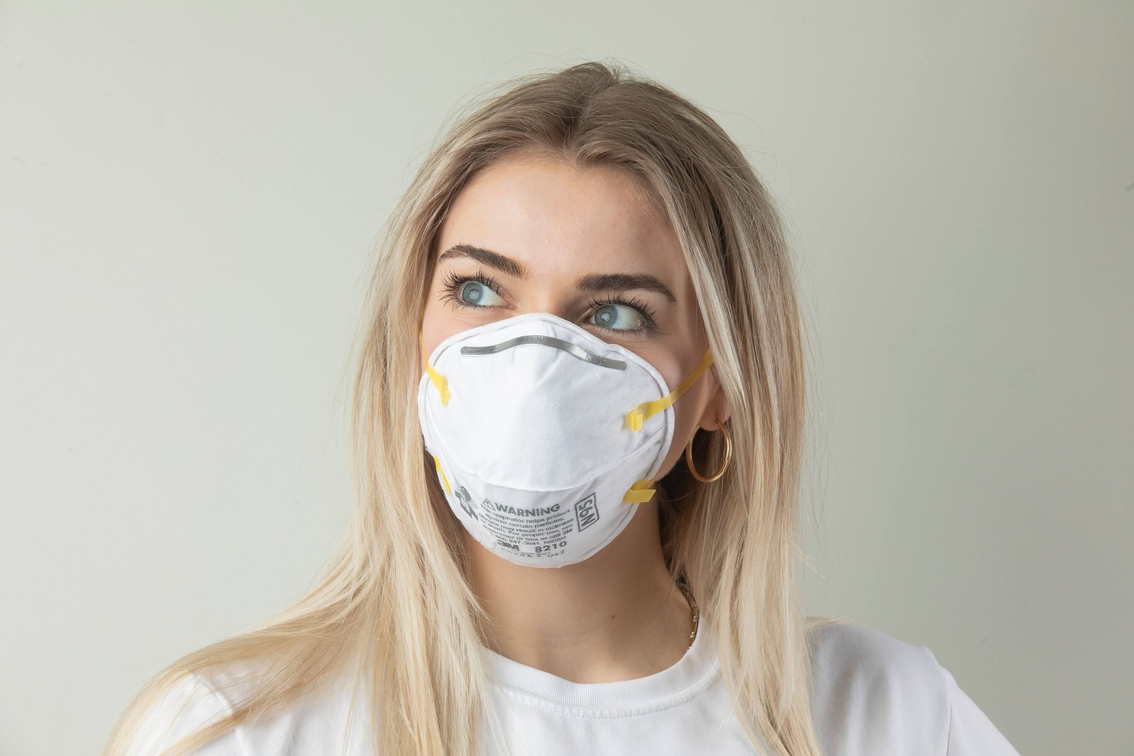 Alt View 13. 3M - Particulate Respirator N95 Masks - 20 pack - White.