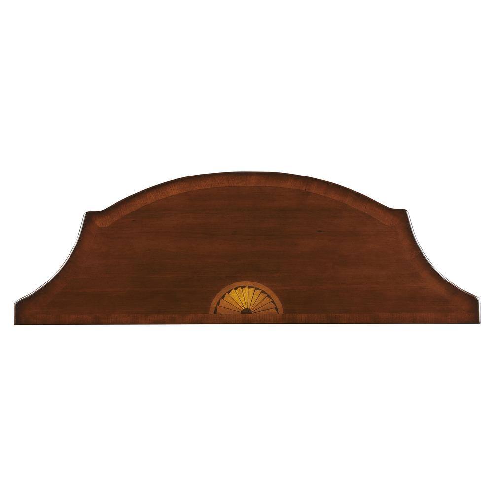 Angle. Butler Specialty - Chester Console Table - Medium Brown.
