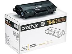 Brother TN-670 Toner Cartridge
Toner Cartridge TN-670
Cartouche de Toner TN-670
CARTUCHO DE TONER TN-670
For use with:
HL-6050D
HL-6050DN
7500 pages
Utilisation:
Para usar con:
HL-6050D
HL-6050DN