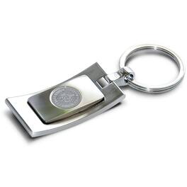 Jardine - Hobart & William Smith Colleges University Team Logo Curve Key Ring - Silver