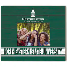 Jardine - Northeastern State Riverhawks 11'' x 13'' Team Spirit Scholastic Picture Frame - Green