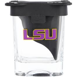 Indigo Falls - LSU Tigers 10oz. Ice Wedge Glass - Multicolor