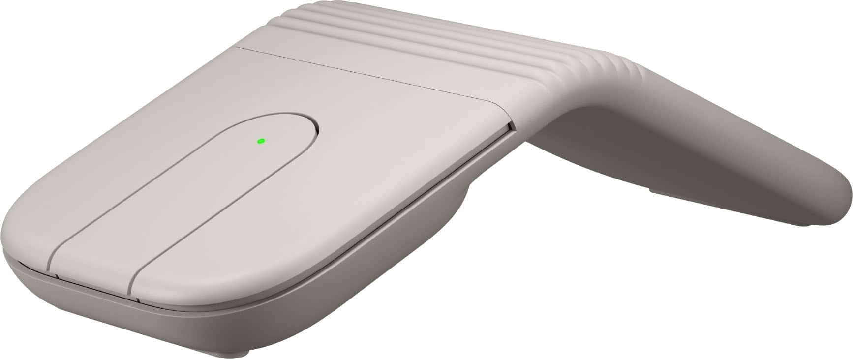 Logitech - Mobi Fold Ultra-Portable Travel Bluetooth Mouse with Touch Scroll and Quiet Clicks - Wireless