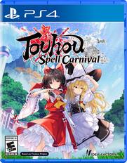 Touhou Spell Carnival is a video game for the PlayStation 4 console. It is rated E (for Everyone) and has a rating of 10+. The game is based on the Touhou Project and is developed by Idea Factory.