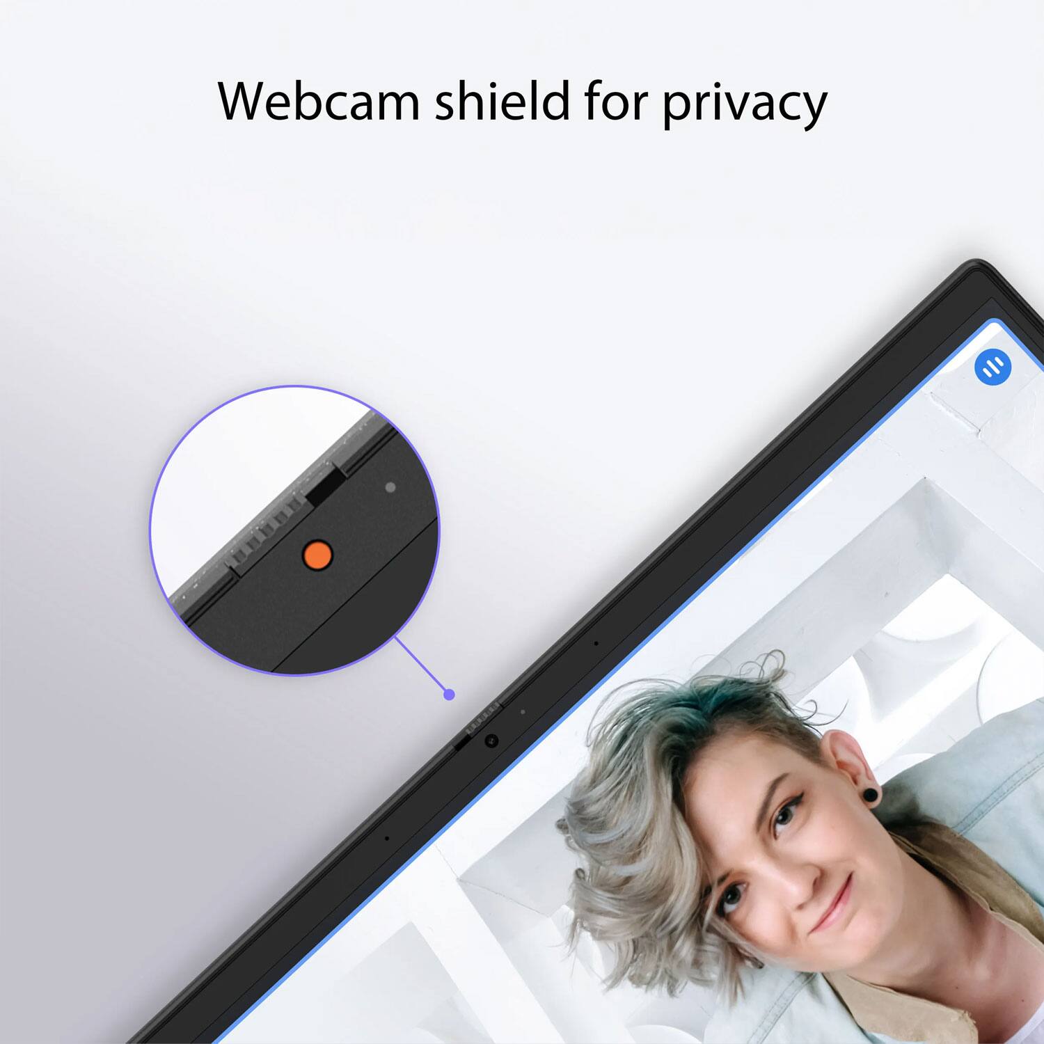 Webcam shield for privacy