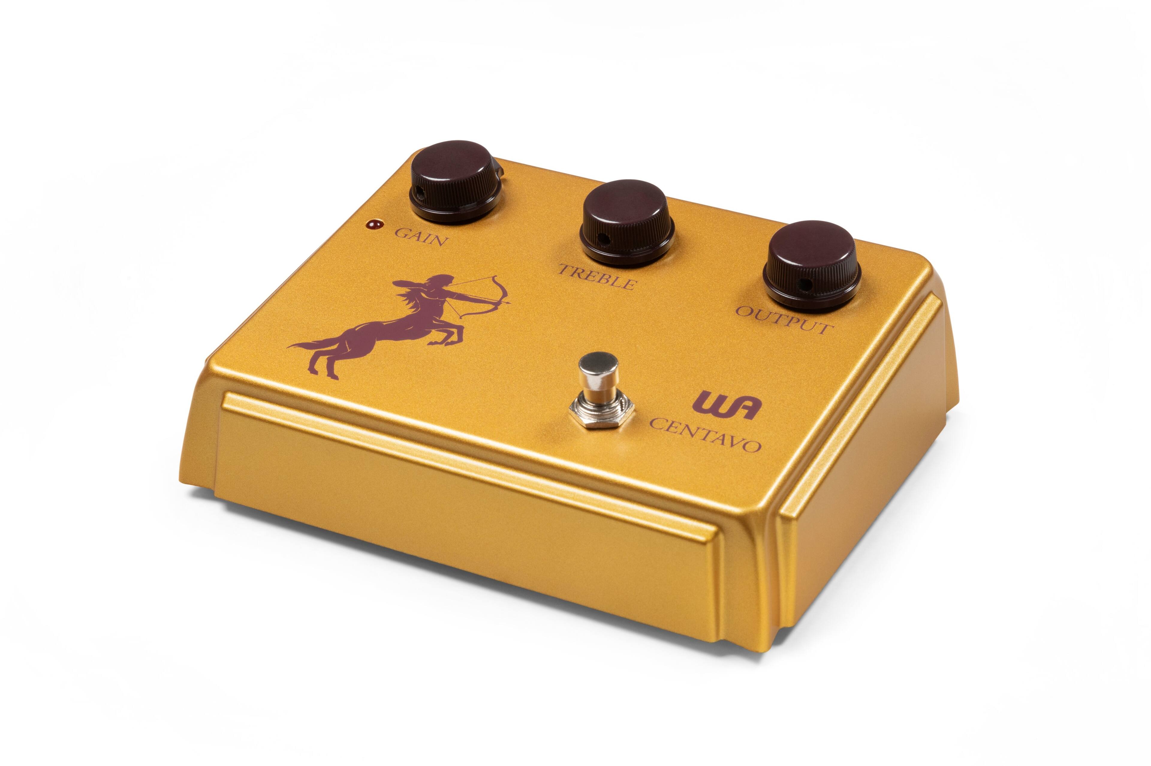 Alt View 11. Warm Audio - Centavo Professional Overdrive Guitar Pedal - Gold.