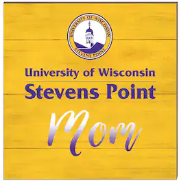 Jardine - Wisconsin-Stevens Point Pointers 10'' x 10'' Team Mom Plaque - Purple