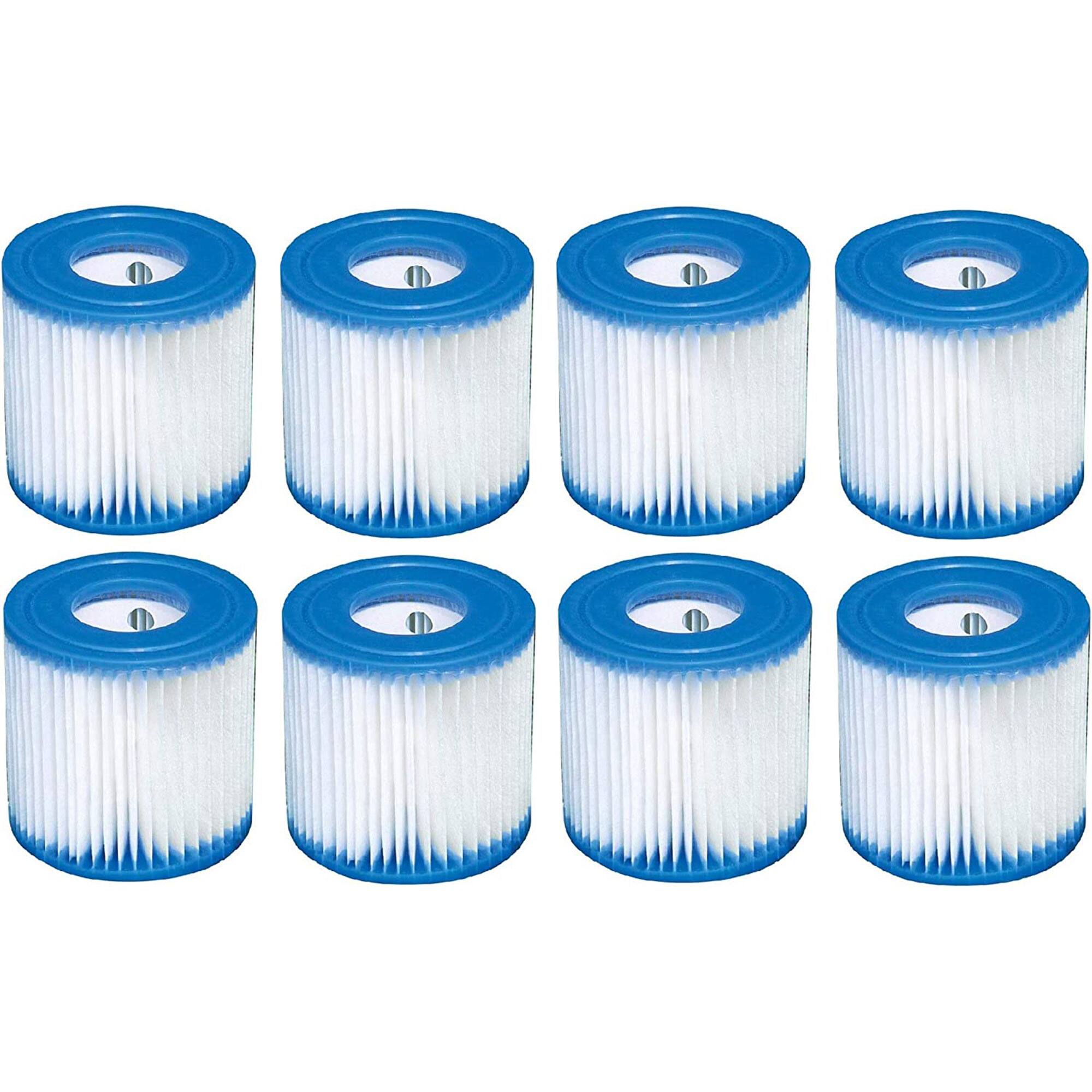 Intex - Type H Easy Set Filter Cartridge Replacement for Swimming Pools (8 Pack) price history on PriceWatchPro