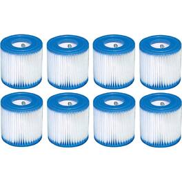 Intex - Type H Easy Set Filter Cartridge Replacement for Swimming Pools (8 Pack)