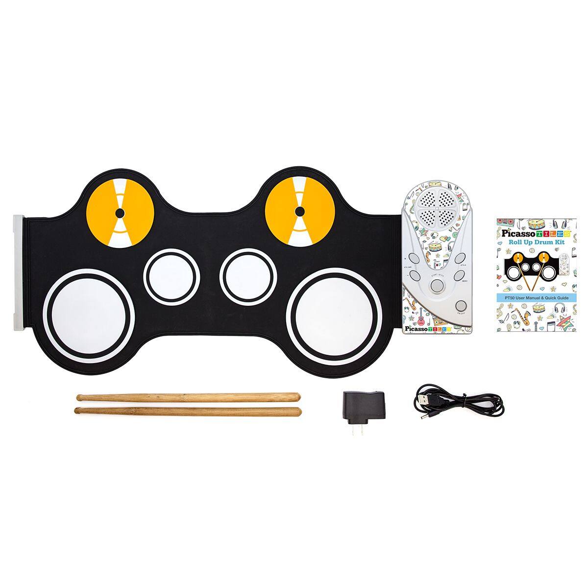 Picasso G83E 1 Roll Up Drum Kit - Picasso