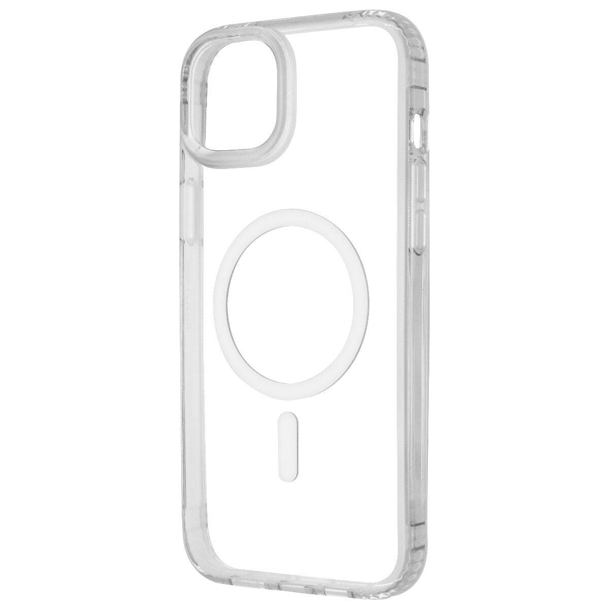 Back. Tech21 - EvoClear Series Case for MagSafe for Apple iPhone 14 Plus - Clear - Clear.