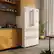 Alt View 13. Forno Appliances - Moena Espresso 19.2 Cu. Ft. Freestanding Counter-Depth French Door Refrigerator with Automatic Ice Maker - White.