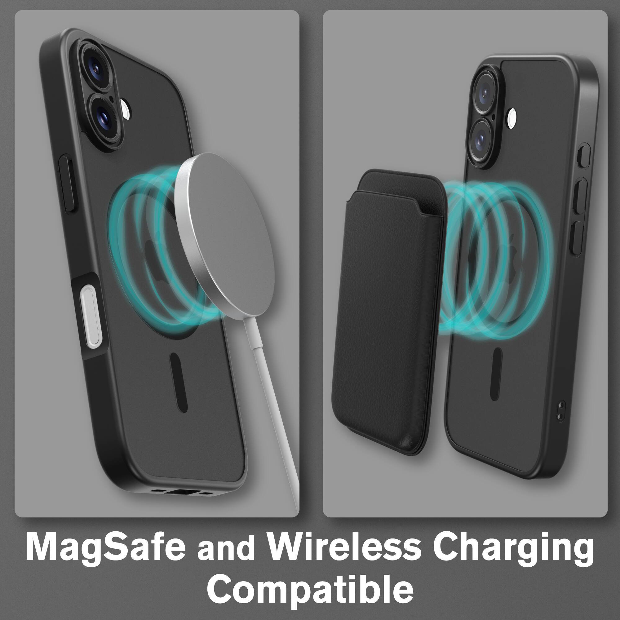 MagSafe and Wireless Charging Compatible