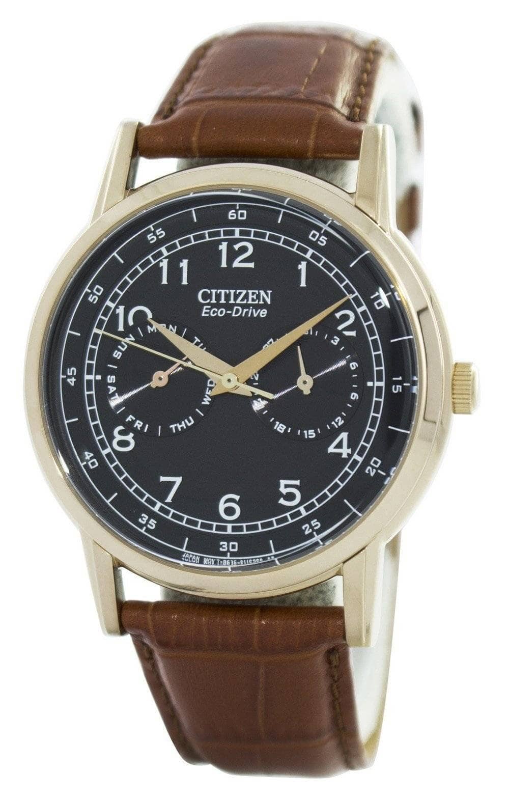 Citizen - Dress Eco-Drive AO9003-08E Men's Watch - Black