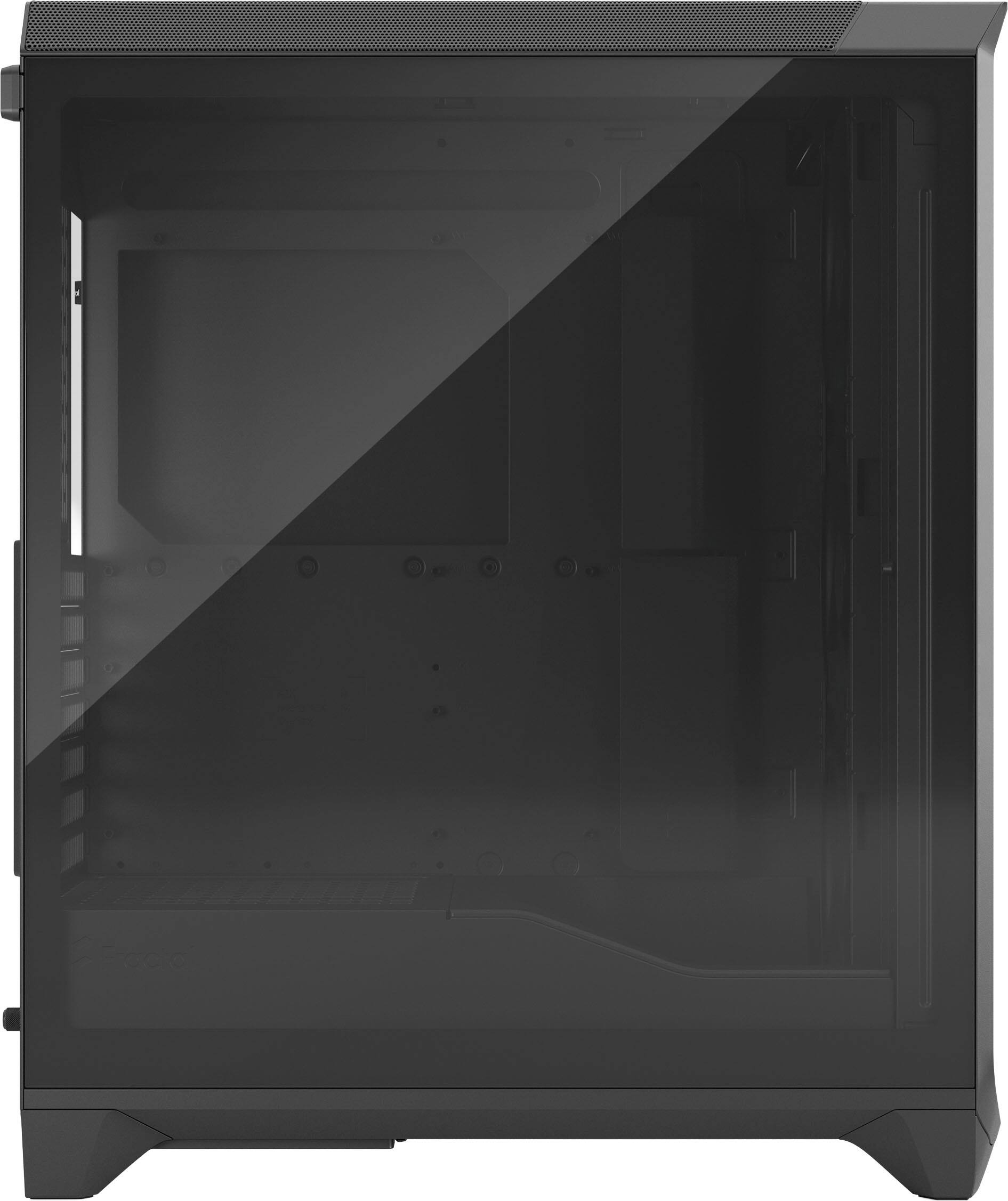 Alt View 1. Fractal Design - Meshify 3 RGB ATX mATX Black Chassis with Light Tinted TG Side Panel Mid-Tower PC Case - Black.