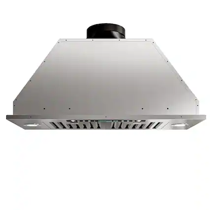 Front. Onefly - 30 inches - Convertible - Insert Range Hood - Stainless Steel.