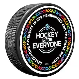 Mustang Drinkware - Seattle Kraken Hockey Is For Everyone Puck - Multicolor