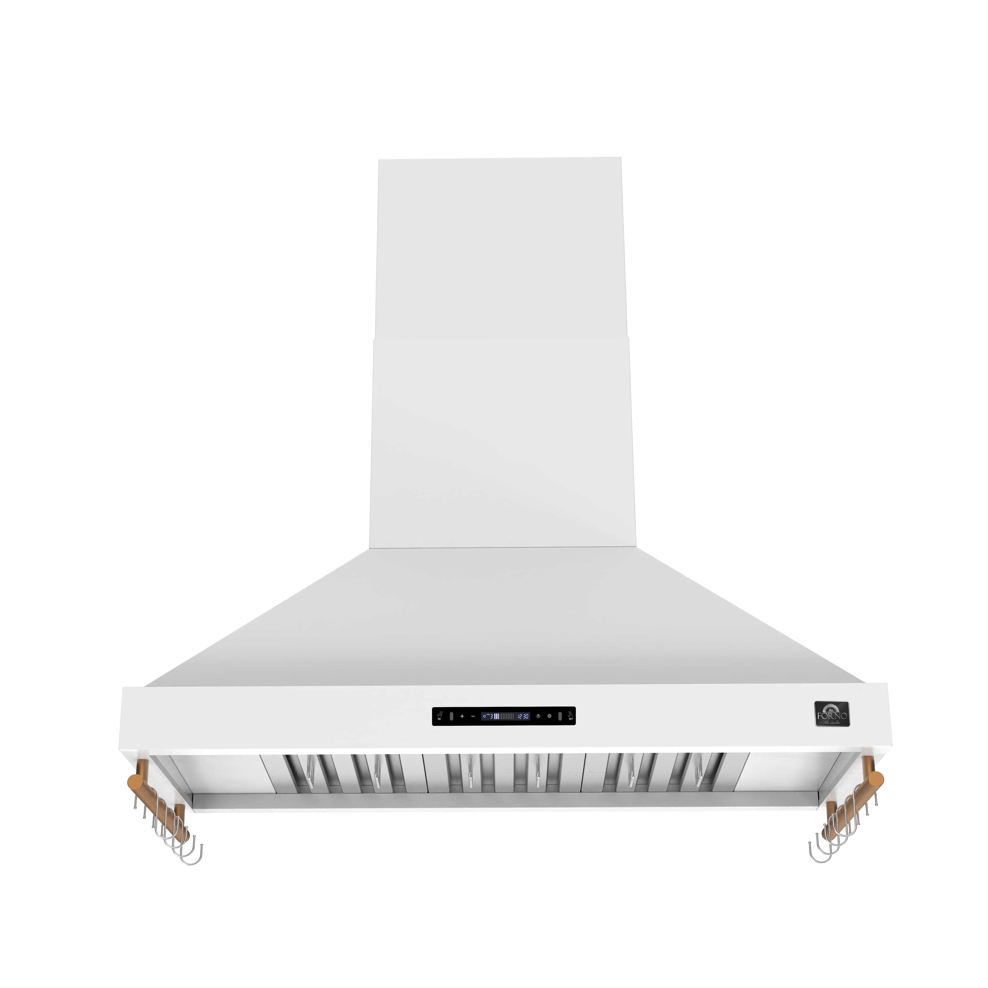 Forno Appliances - 48 inches - Externally Vented - Wall Range Hood - White