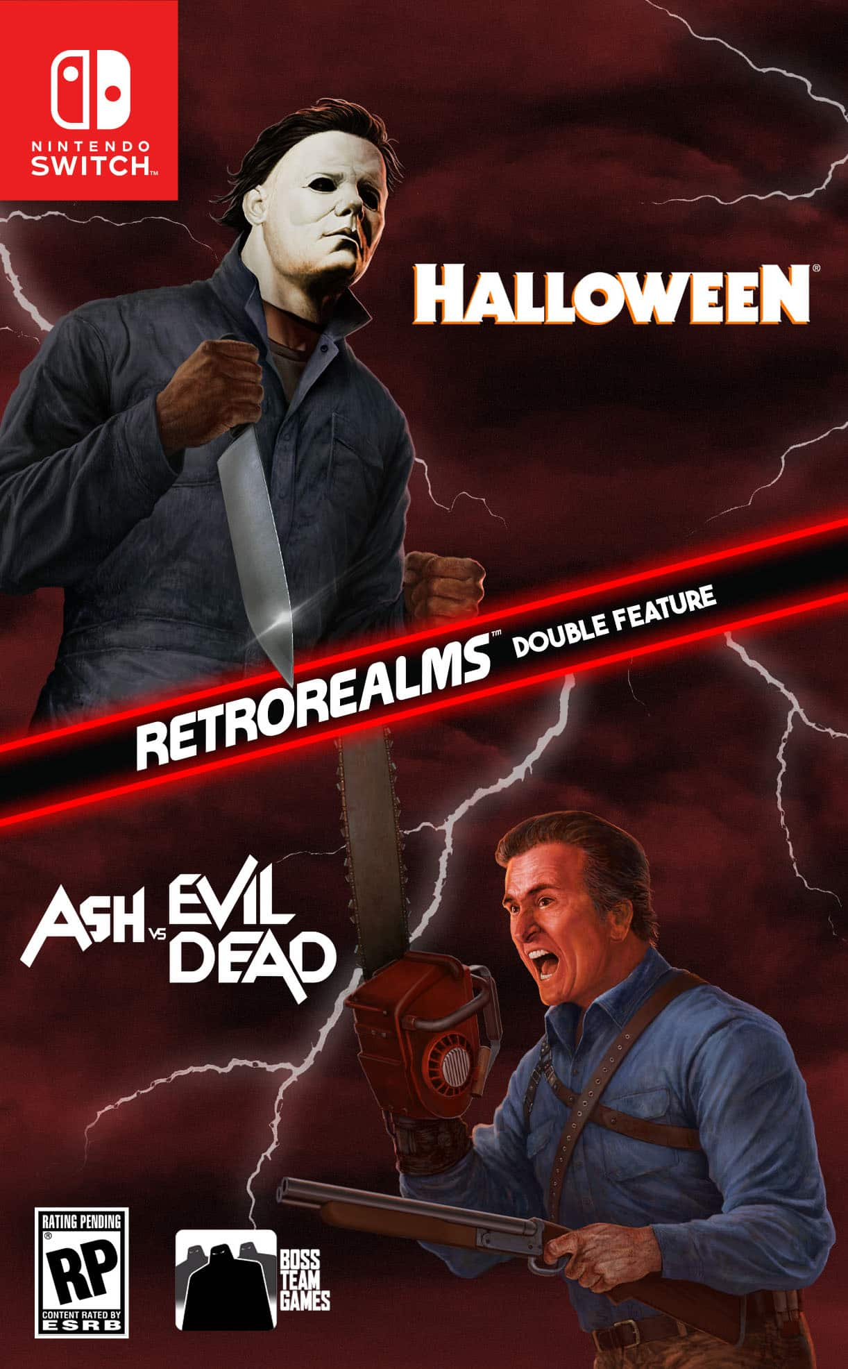 Halloween And Ash Vs Evil Dead RetroRealms Double Feature Nintendo ...