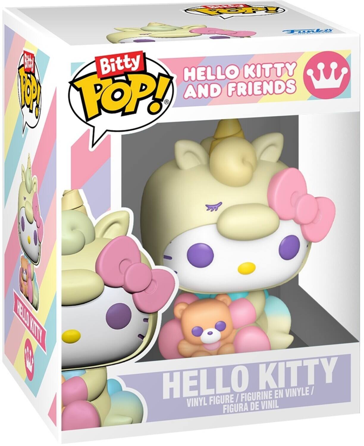 Bitty Pop!  
HELLO KITTY AND FRIENDS  
HELLO KITTY  
VINYL FIGURE / FIGURINE EN VINYLE / FIGURA DE VINIL